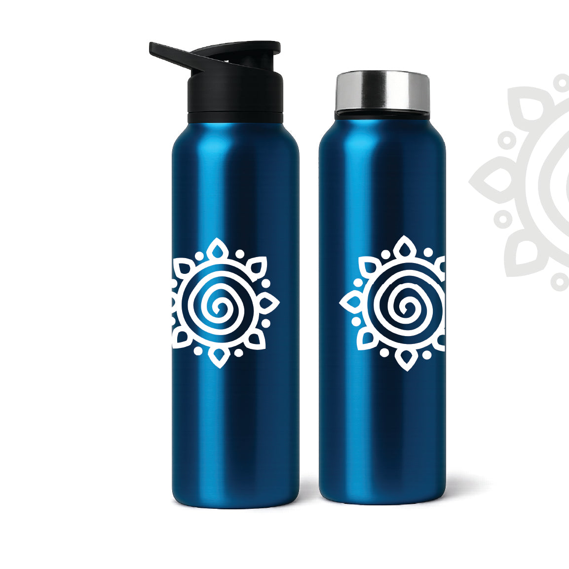 Shanti Neer | Designer Stainless Steel Water Bottle | Style #1