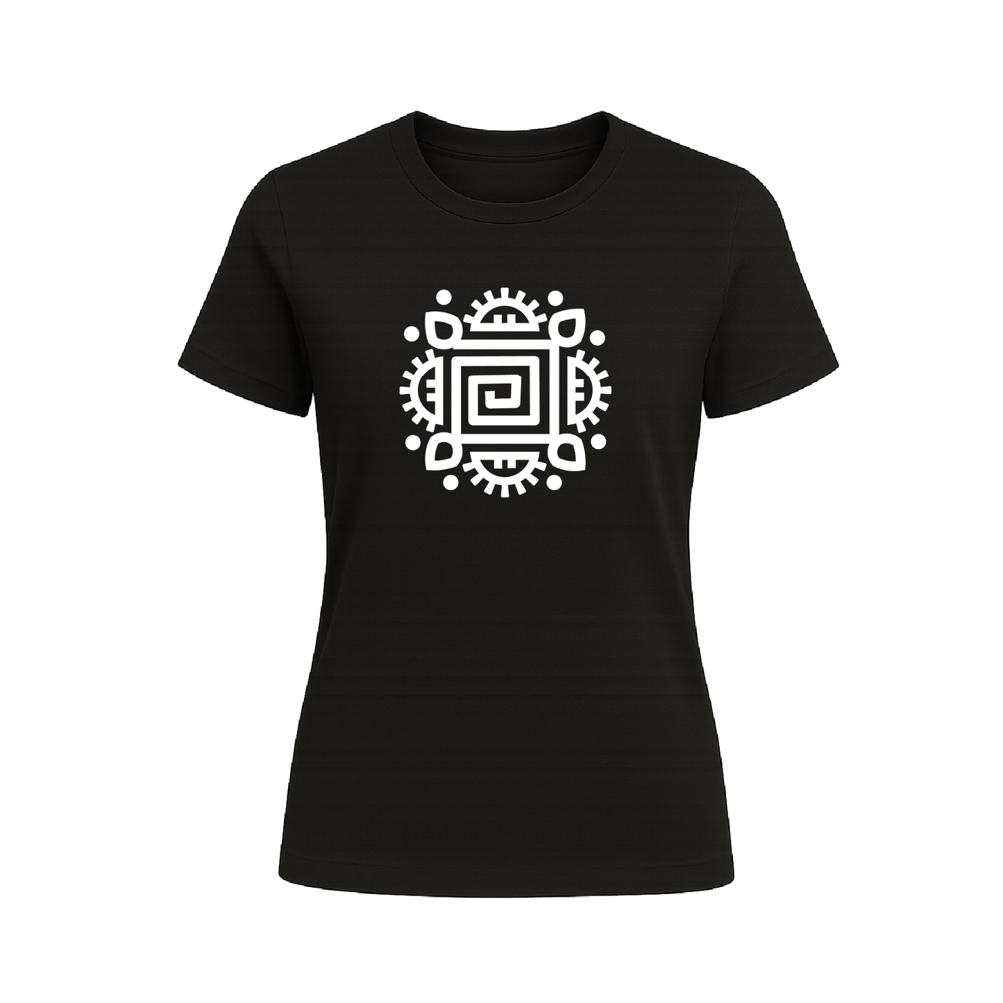 Alpona | Bengali Folk Art | Printed 100% Cotton Unisex T-Shirt - Style #7