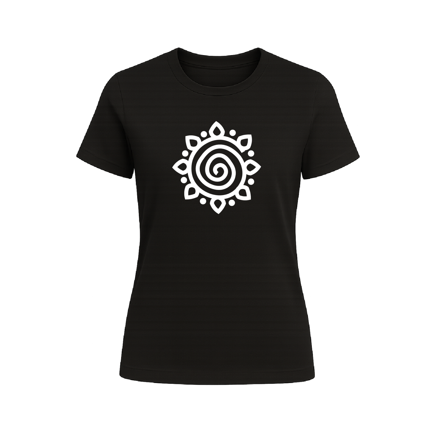Alpona | Bengali Folk Art | Printed 100% Cotton Unisex T-Shirt - Style #8