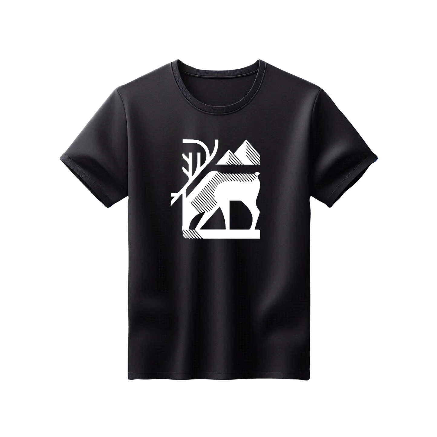National Park - Style #4 - Printed 100% Cotton T-Shirt (Black)