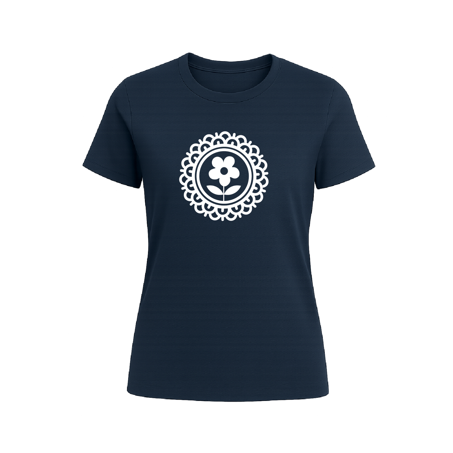 Alpona | Bengali Folk Art | Printed 100% Cotton Unisex T-Shirt - Style #1