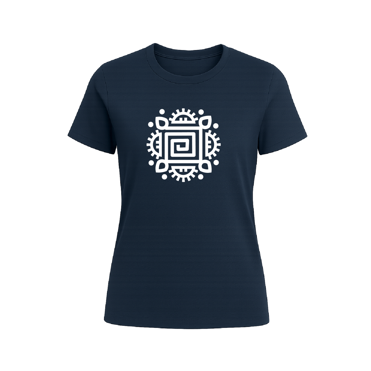 Alpona | Bengali Folk Art | Printed 100% Cotton Unisex T-Shirt - Style #7