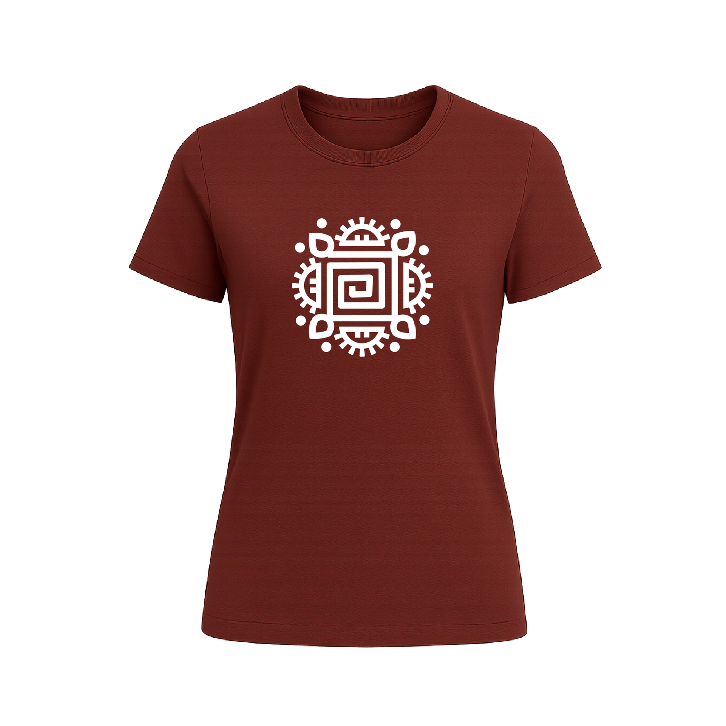 Alpona | Bengali Folk Art | Printed 100% Cotton Unisex T-Shirt - Style #7