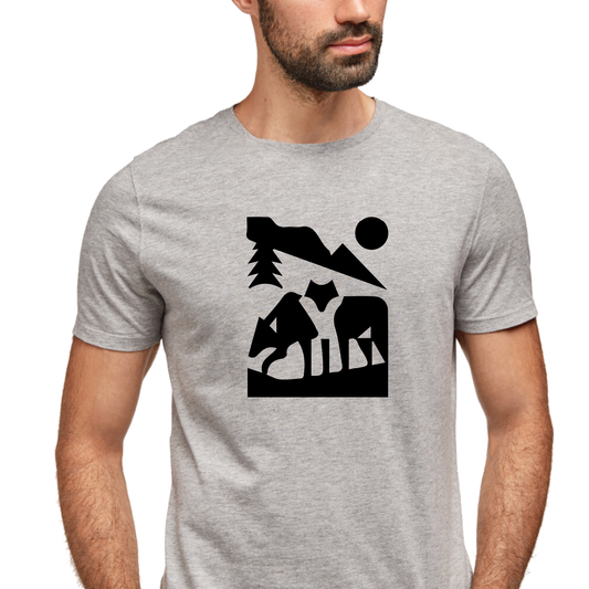 National Park - Style #5 - Printed 100% Cotton T-Shirt