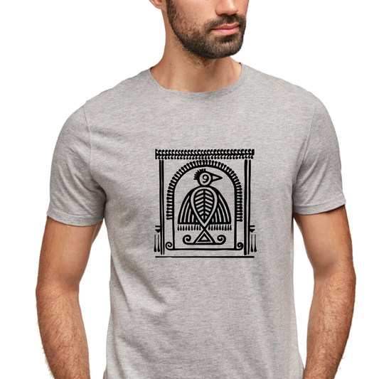 Shantiniketan - Style #3 - Printed 100% Cotton T-Shirt