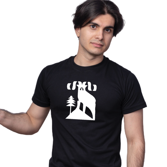National Park - Style #2 - Printed 100% Cotton T-Shirt (Black)