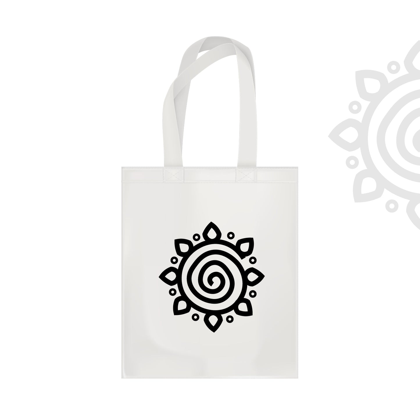 Cotton Canvas Tote Bag - 14"X16" - Style #1