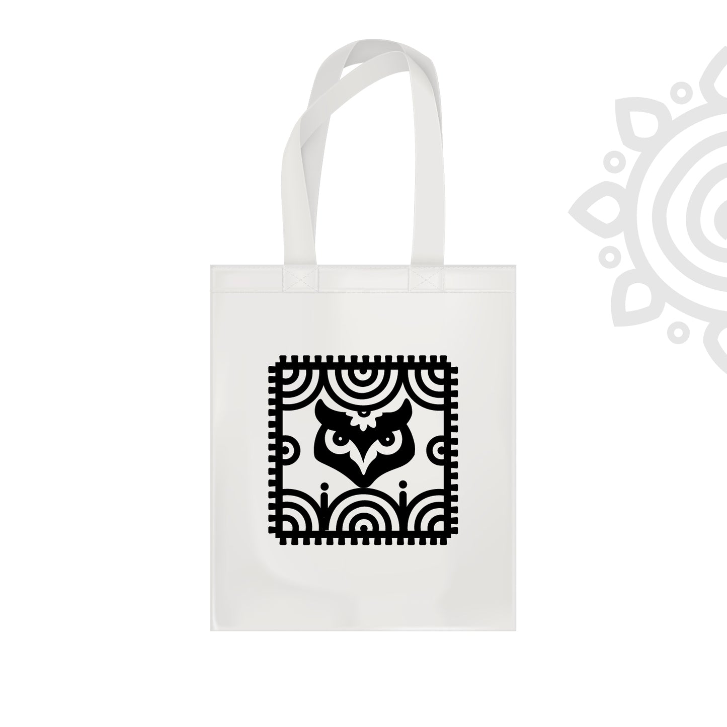 Cotton Canvas Tote Bag - 14"X16" - Style #6