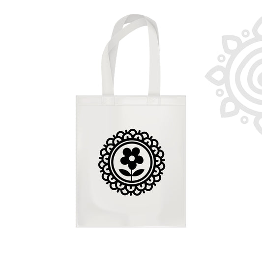 Cotton Canvas Tote Bag - 14"X16" - Style #7