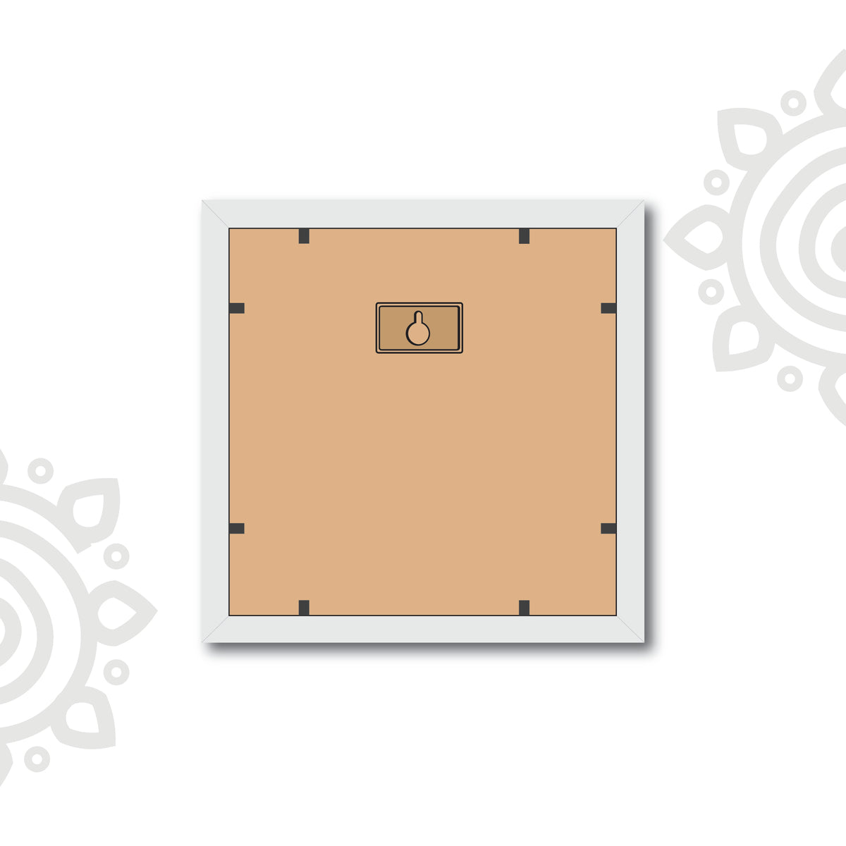 Deepawali Collection | 6X6 Inch | Style #3 | Colorful Framed Wall Art with Stand