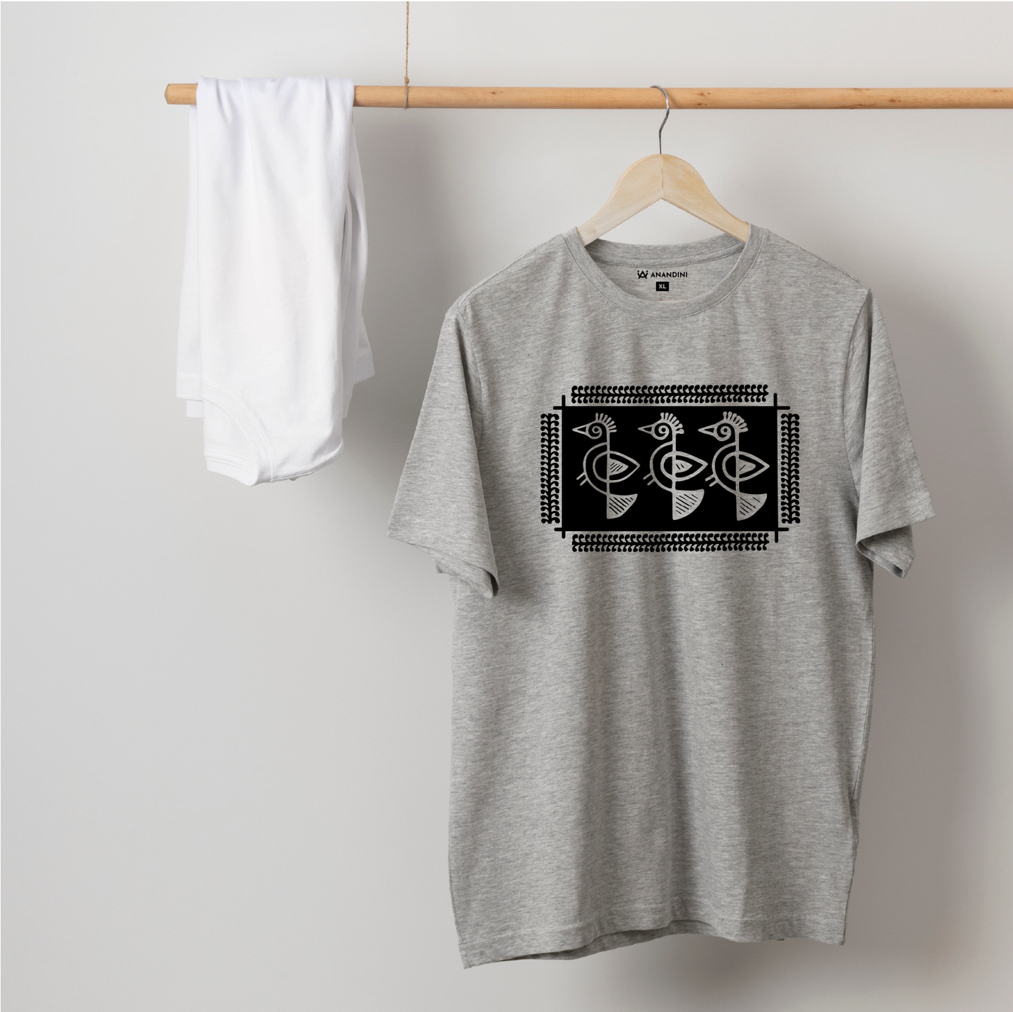 Shantiniketan - Style #1 - Mens Printed 100% Cotton T-Shirt