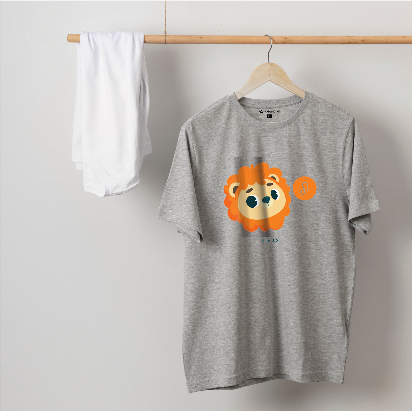 Zodiac Sign - Leo - Printed 100% Cotton T-Shirt - Unisex