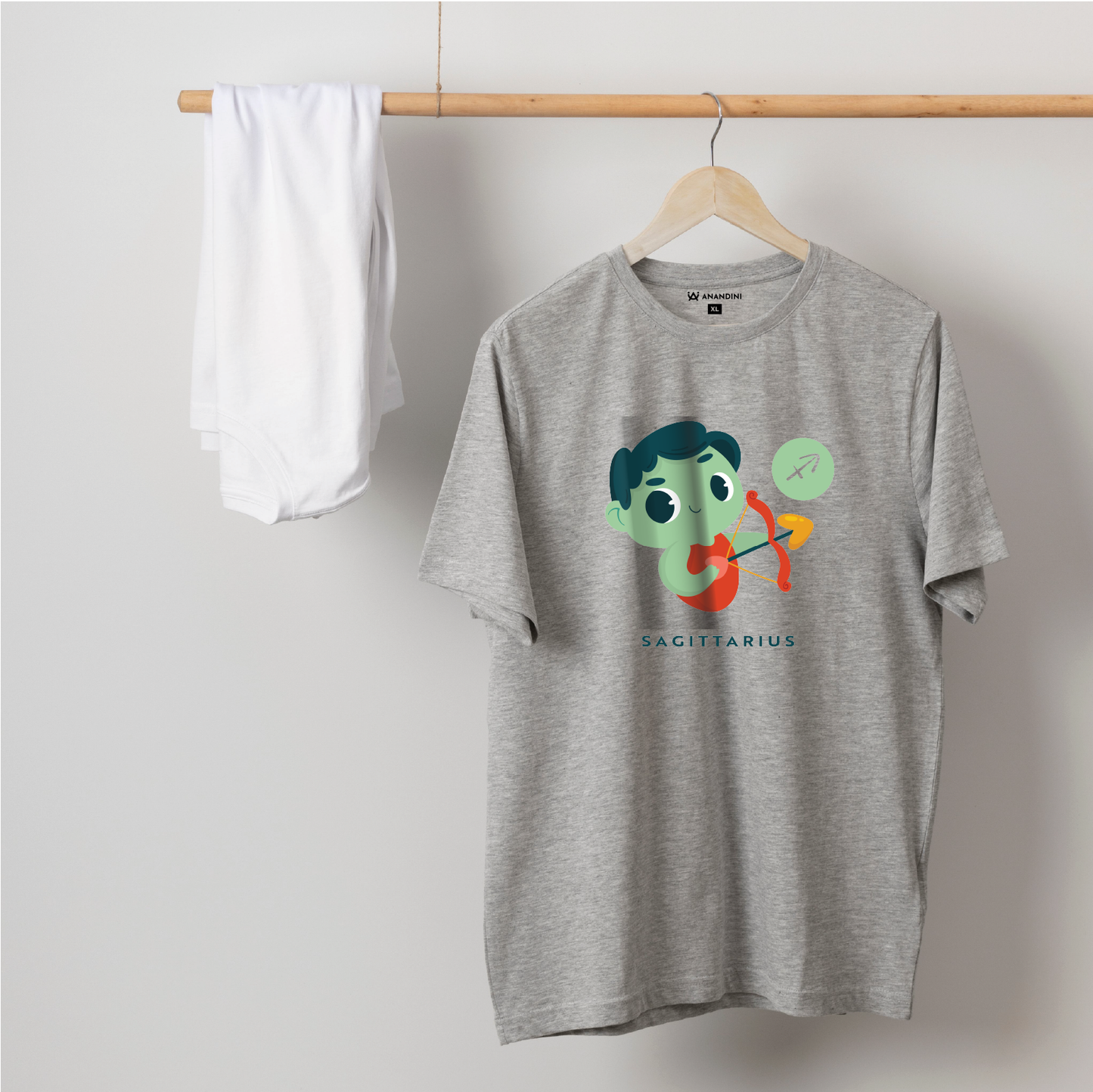 Zodiac Sign - Sagittarius - Printed 100% Cotton T-Shirt - Unisex