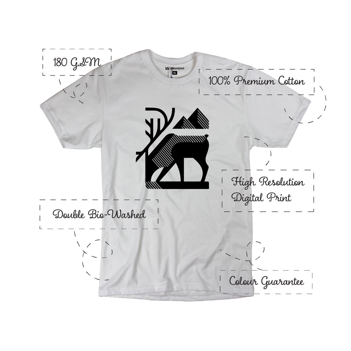 National Park - Style #3 - Mens Printed 100% Cotton T-Shirt