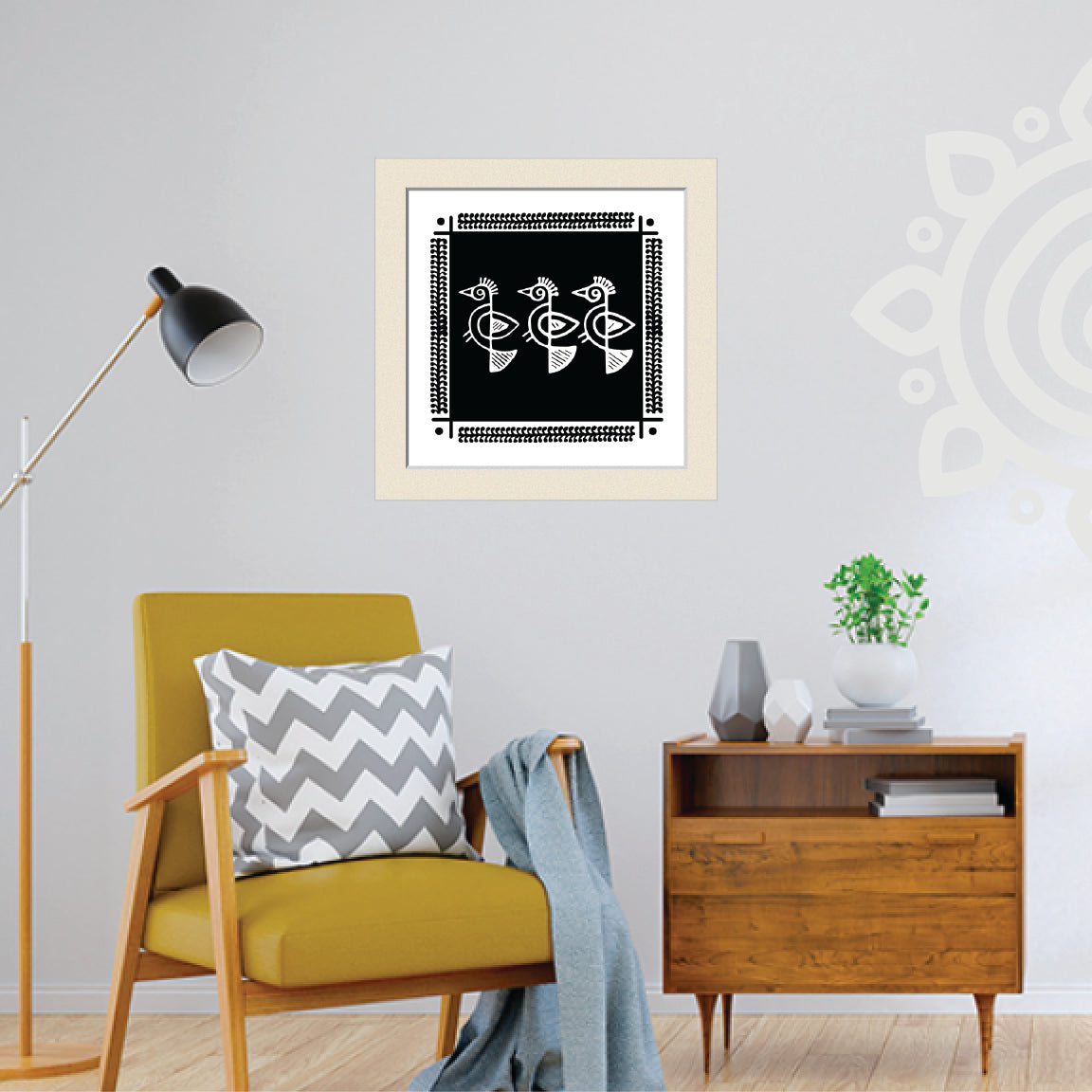 Shantiniketan | Wall Art for Home and Office Decoration | Style #1