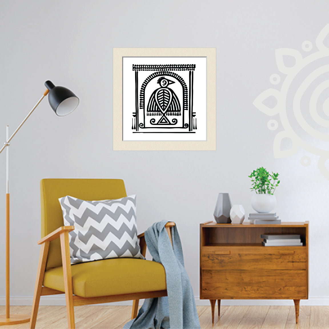Shantiniketan | Wall Art for Home and Office Decoration | Style #2