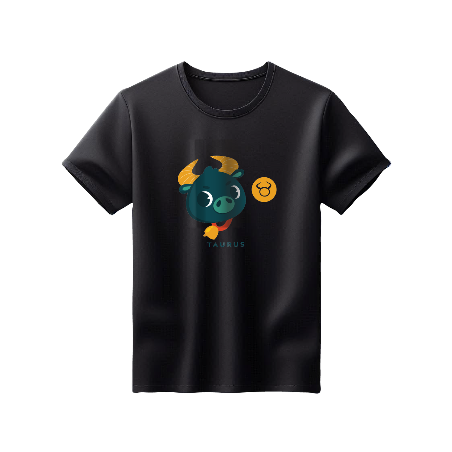 Zodiac Sign - Taurus - Printed 100% Cotton T-Shirt - Unisex