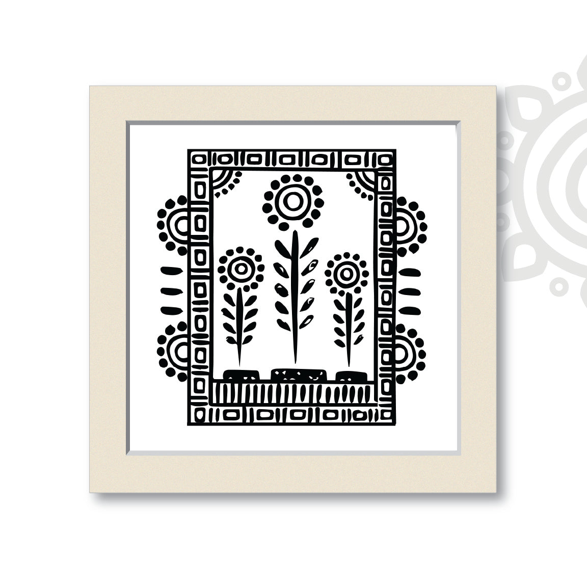 Shantiniketan | Wall Art for Home and Office Decoration | Style #3
