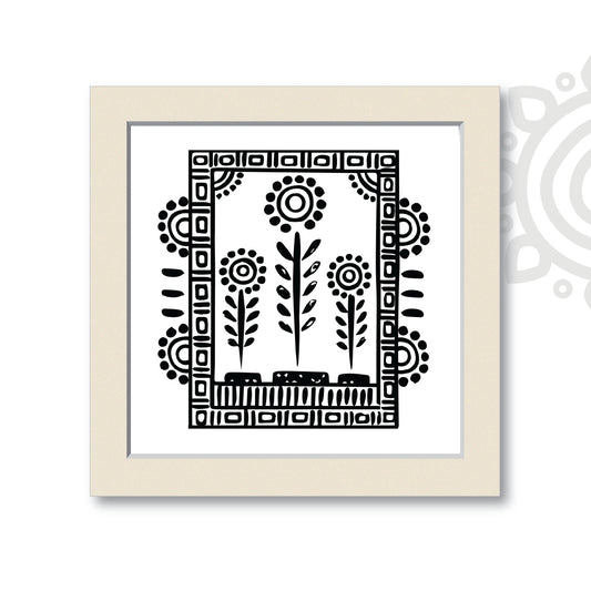 Shantiniketan | Wall Art for Home and Office Decoration | Style #3