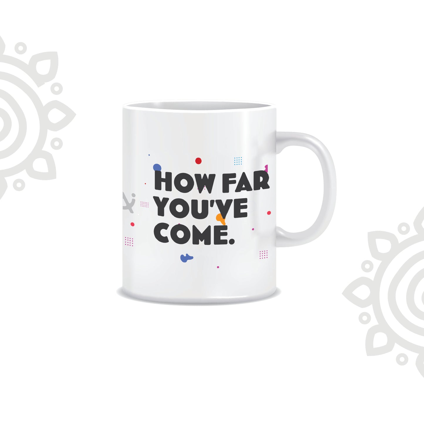 Look Back Only to See | Printed Coffee Mug