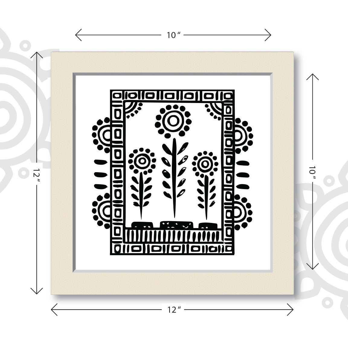 Shantiniketan | Wall Art for Home and Office Decoration | Style #3