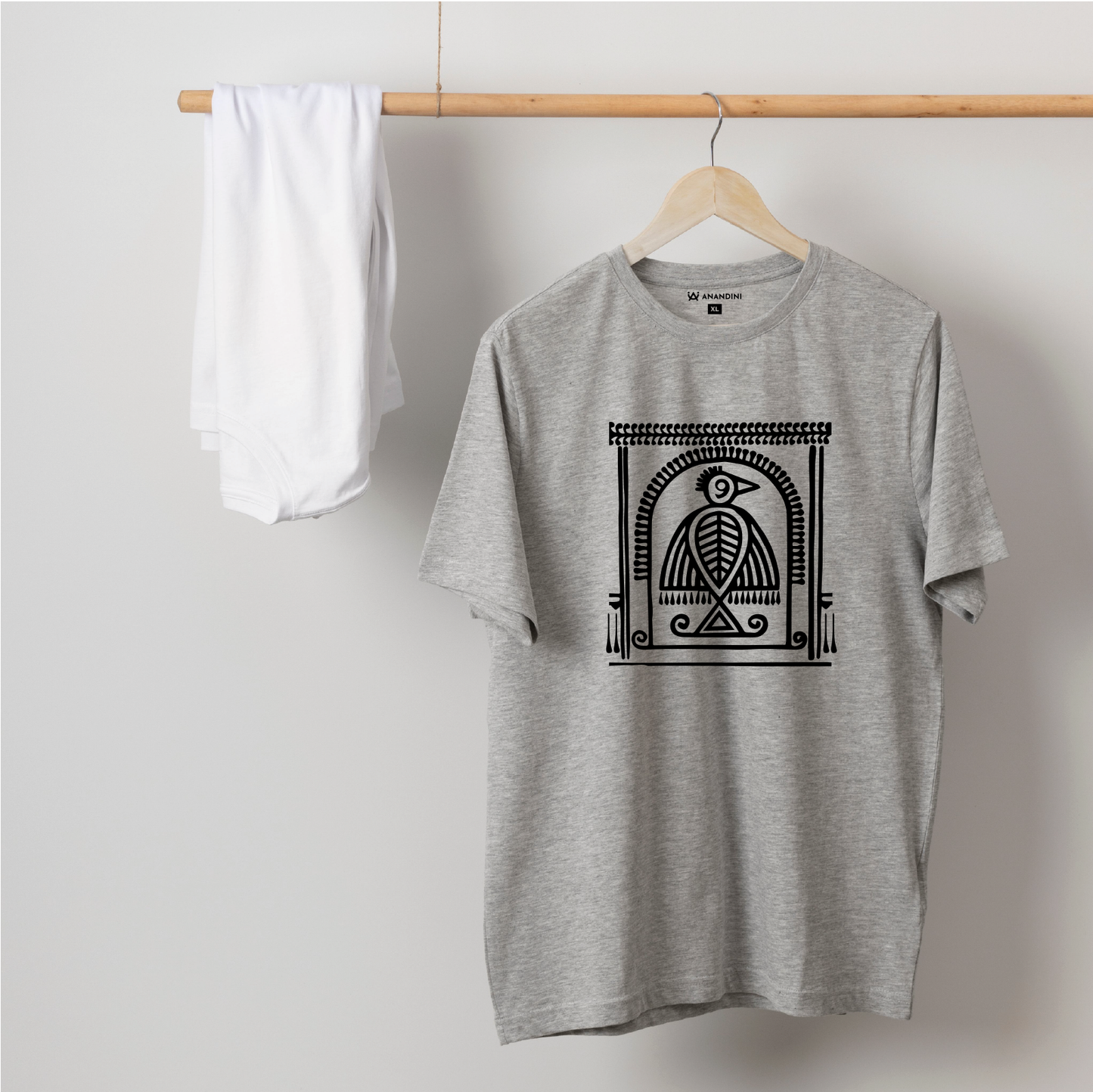 Shantiniketan - Style #3 - Mens Printed 100% Cotton T-Shirt