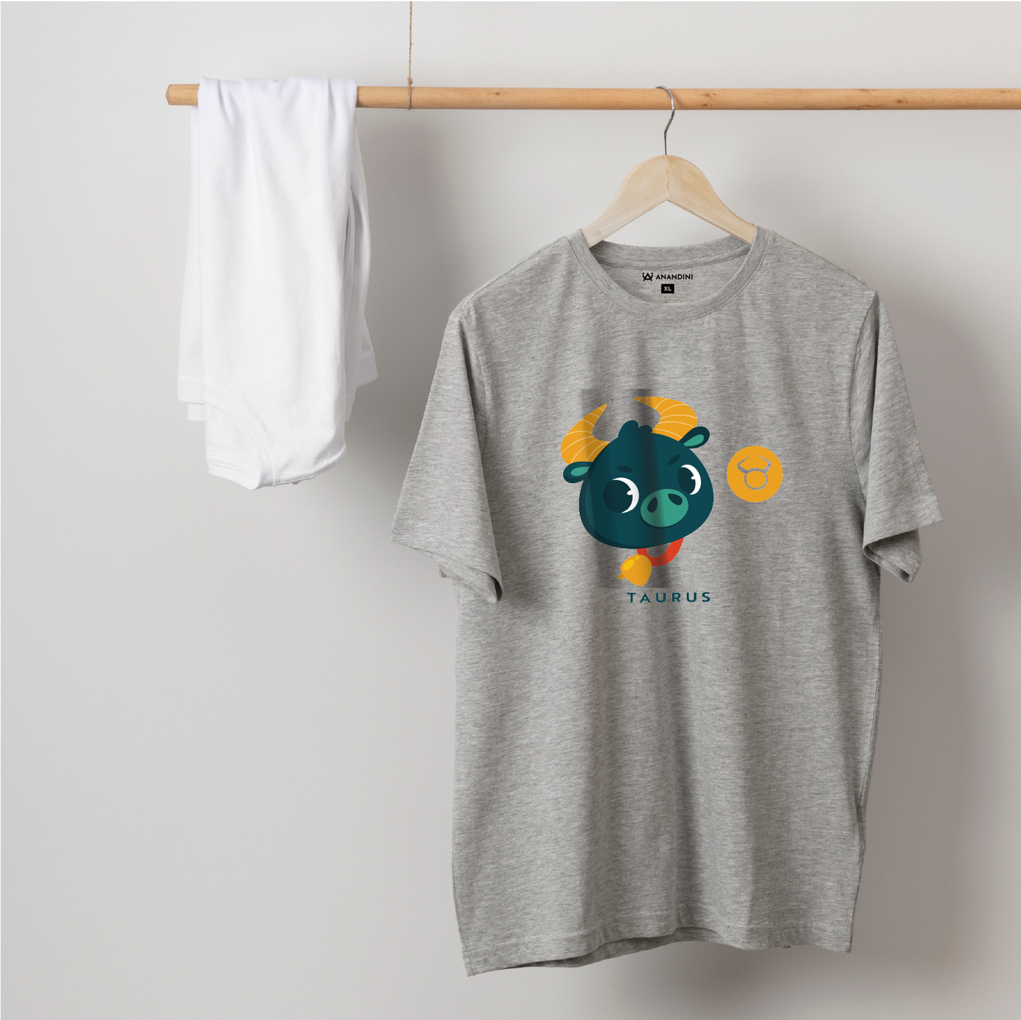 Zodiac Sign - Taurus - Printed 100% Cotton T-Shirt - Unisex