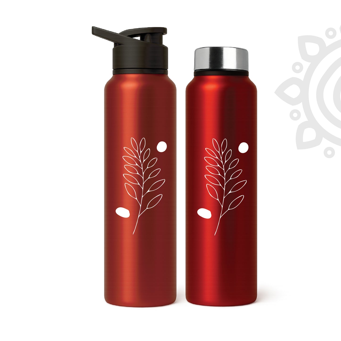 Shanti Neer | Designer Stainless Steel Water Bottle | Style #16