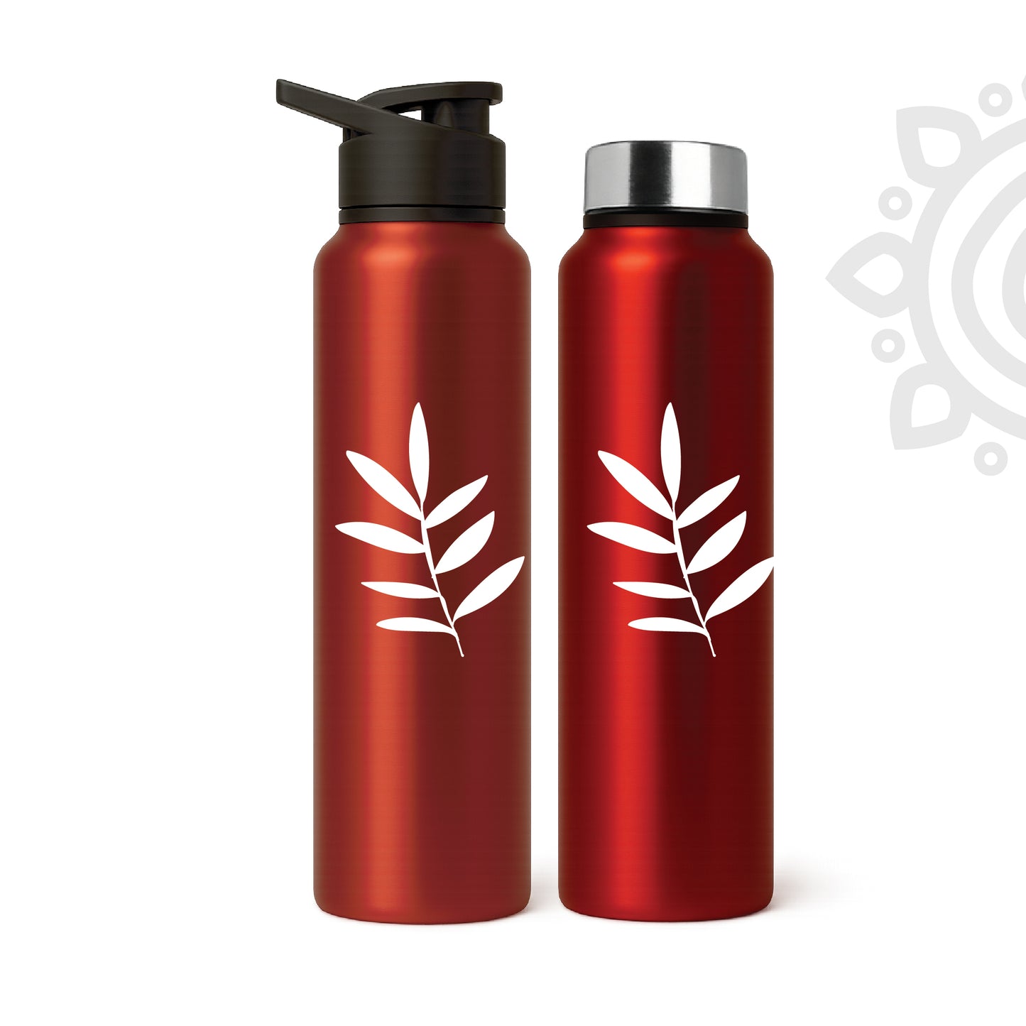 Shanti Neer | Designer Stainless Steel Water Bottle | Style #18