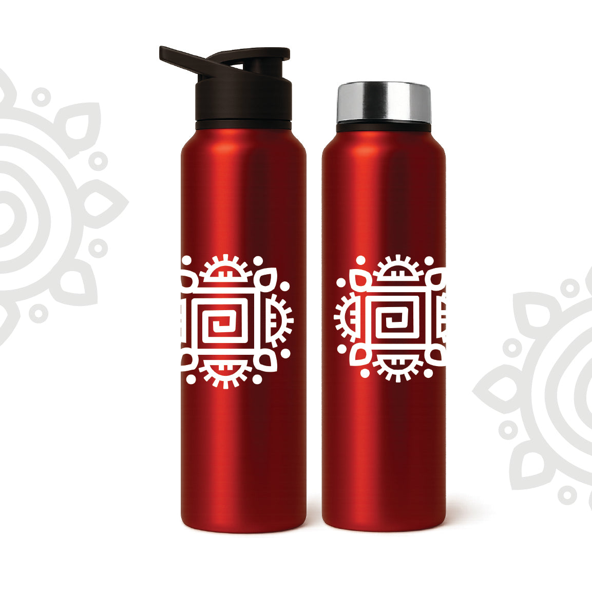Shanti Neer | Designer Stainless Steel Water Bottle | Style #3