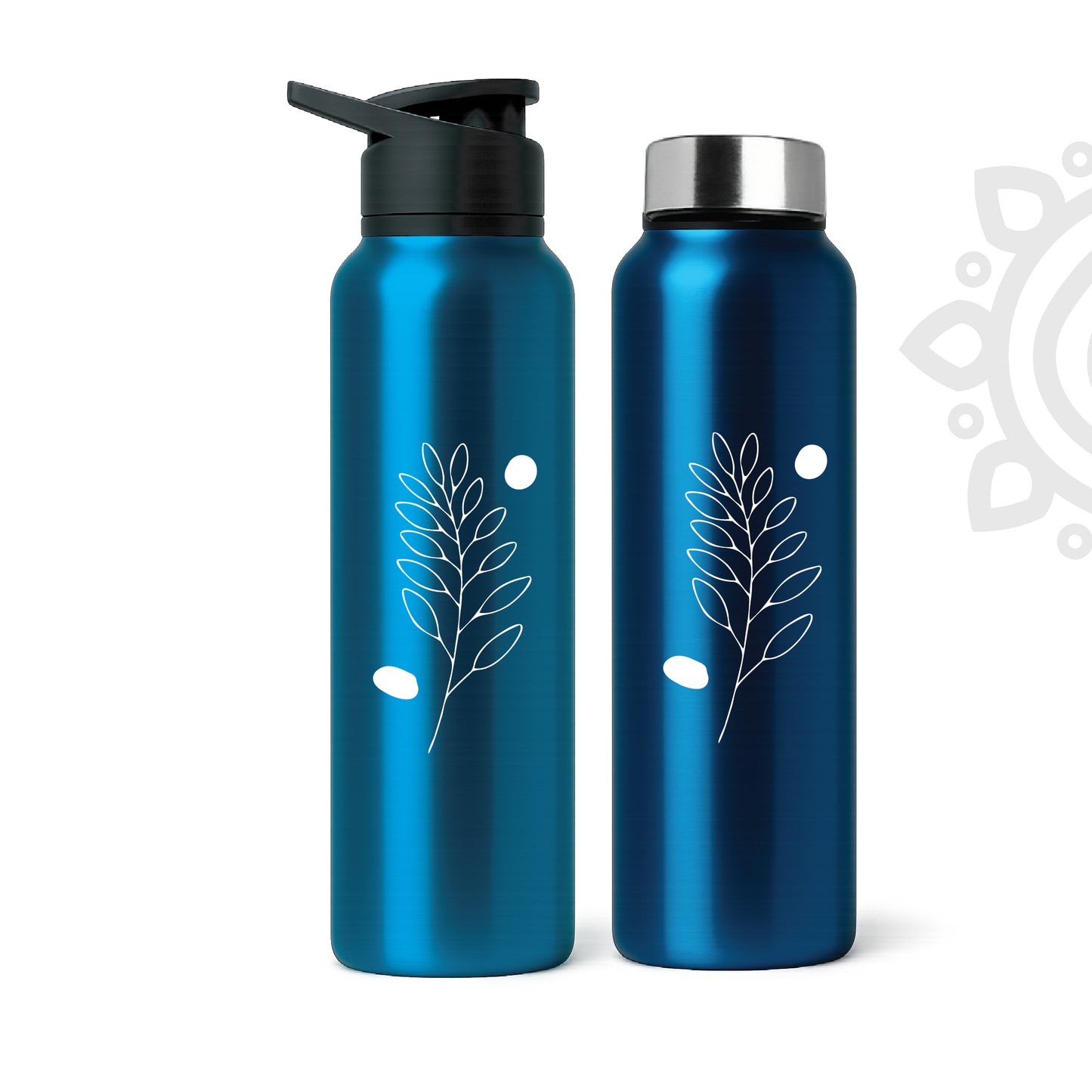 Shanti Neer | Designer Stainless Steel Water Bottle | Style #16