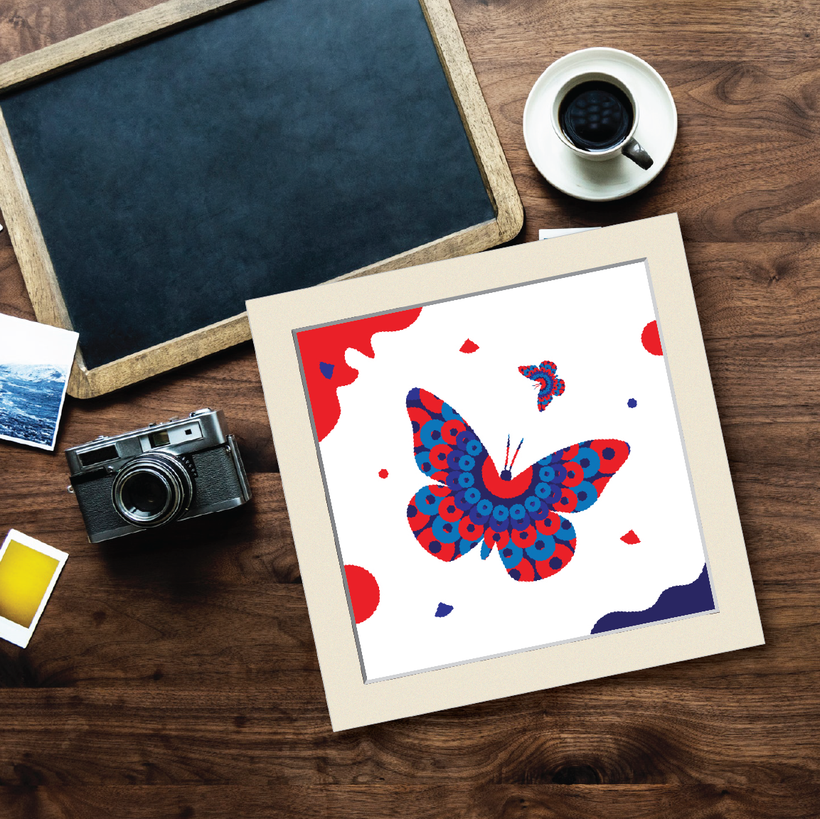 Butterfly | Home & Office Decoration | Colorful Wall Art