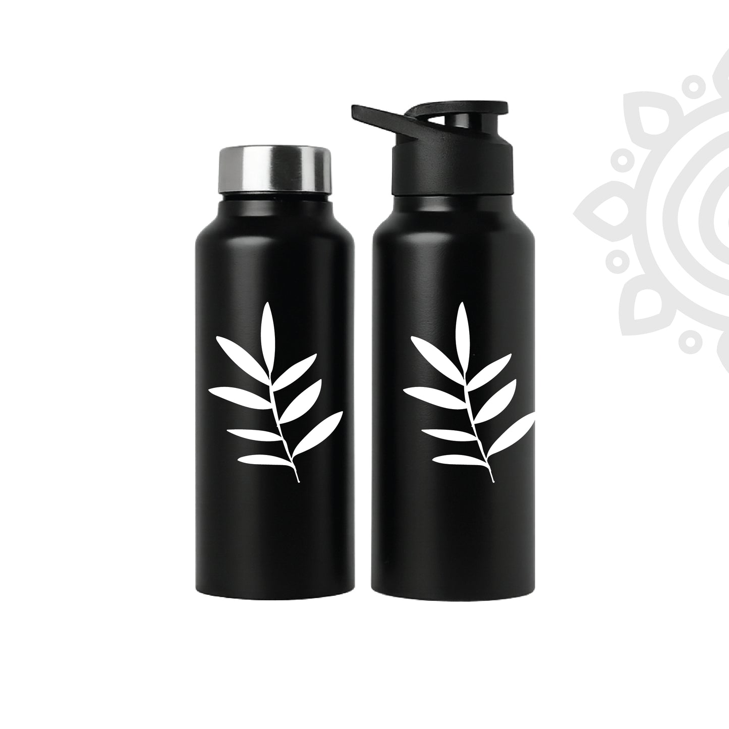 Shanti Neer | Designer Stainless Steel Water Bottle | Style #18