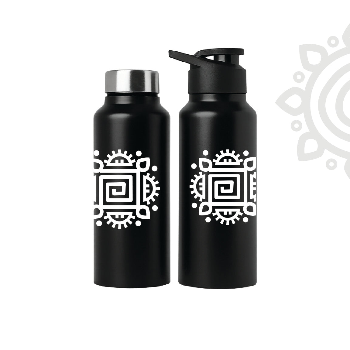 Shanti Neer | Designer Stainless Steel Water Bottle | Style #3