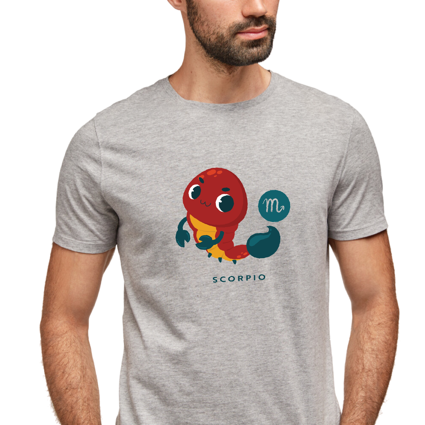 Zodiac Sign - Scorpio - Printed 100% Cotton T-Shirt - Unisex