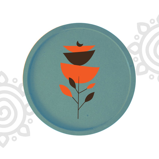 Modern Art | Style #4 | Colorful Wall Hanging Plate for Home and Office Decoration