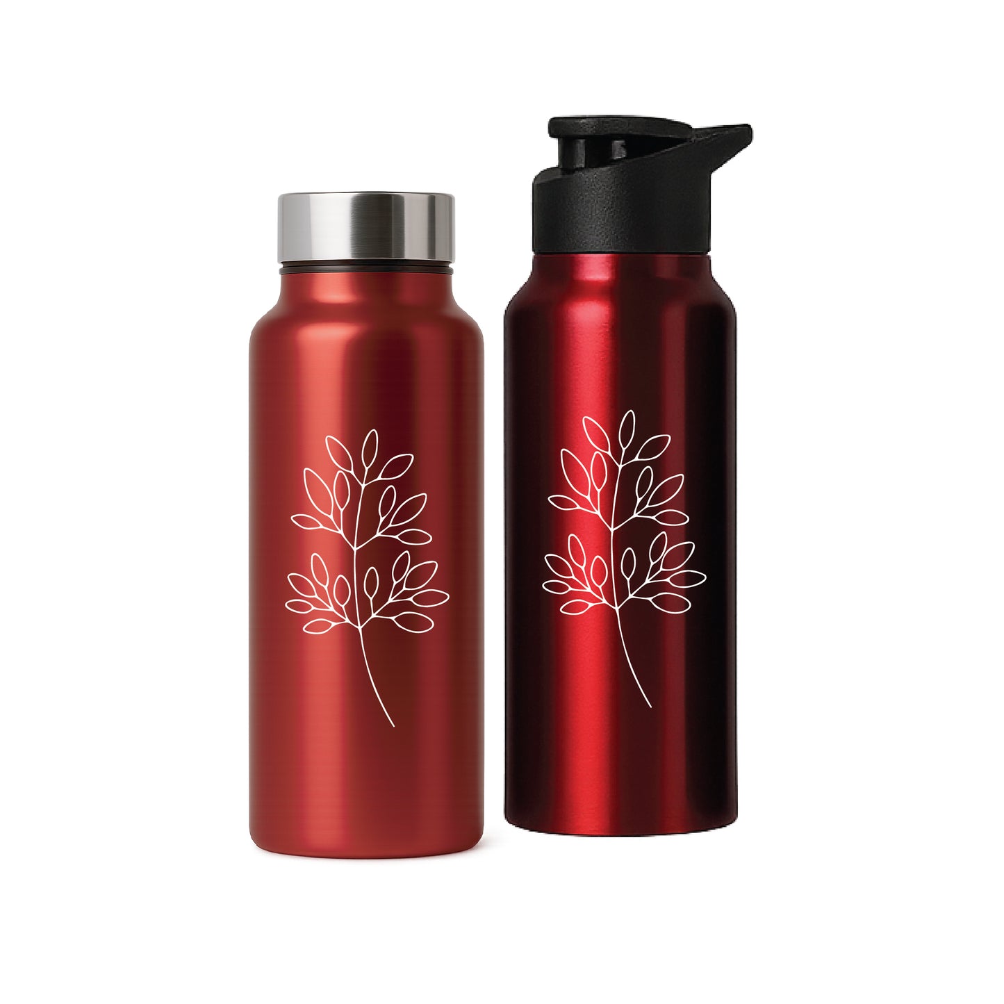 Shanti Neer | Designer Stainless Steel Water Bottle | Style #15