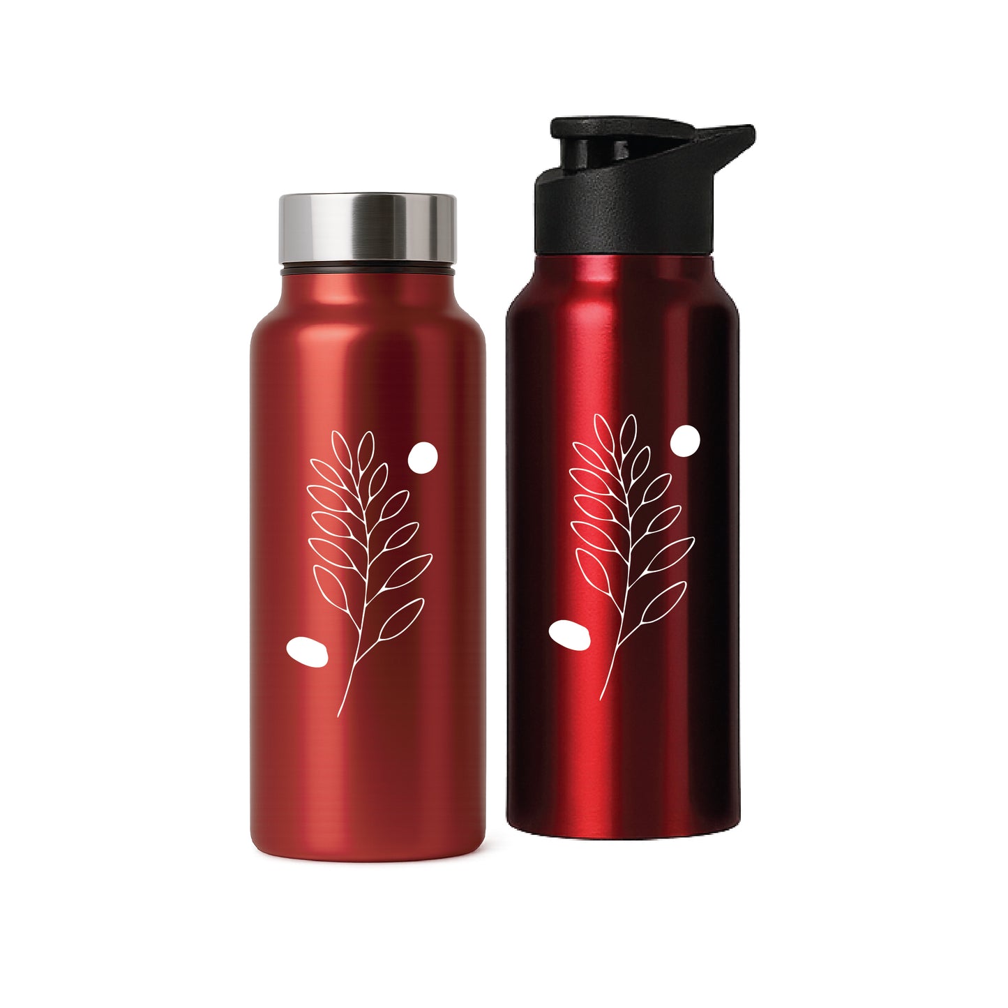 Shanti Neer | Designer Stainless Steel Water Bottle | Style #16