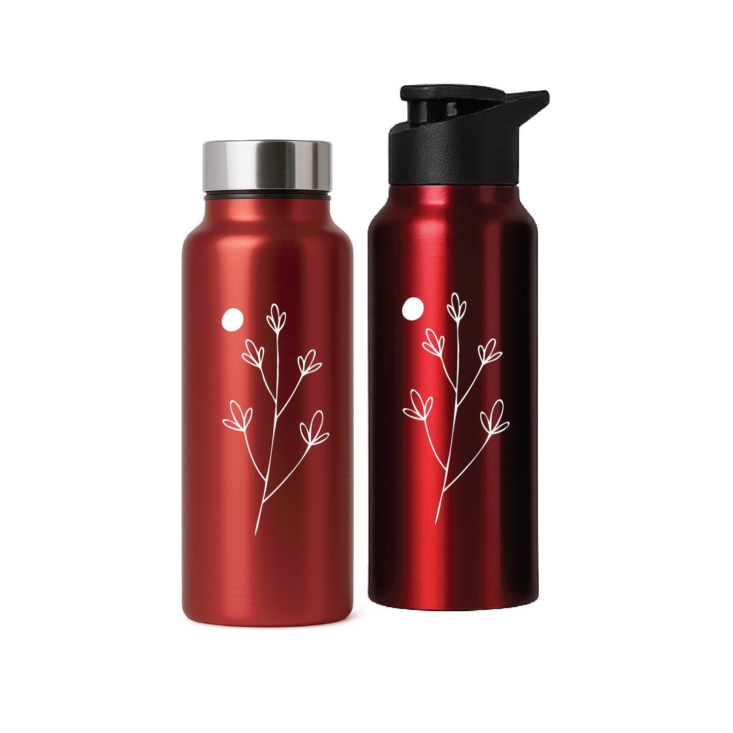 Shanti Neer | Designer Stainless Steel Water Bottle | Style #17