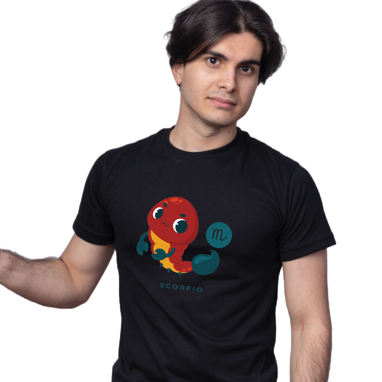 Zodiac Sign - Scorpio - Printed 100% Cotton T-Shirt - Unisex