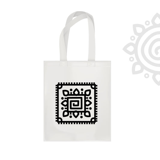 Cotton Canvas Tote Bag - 14"X16" - Style #2