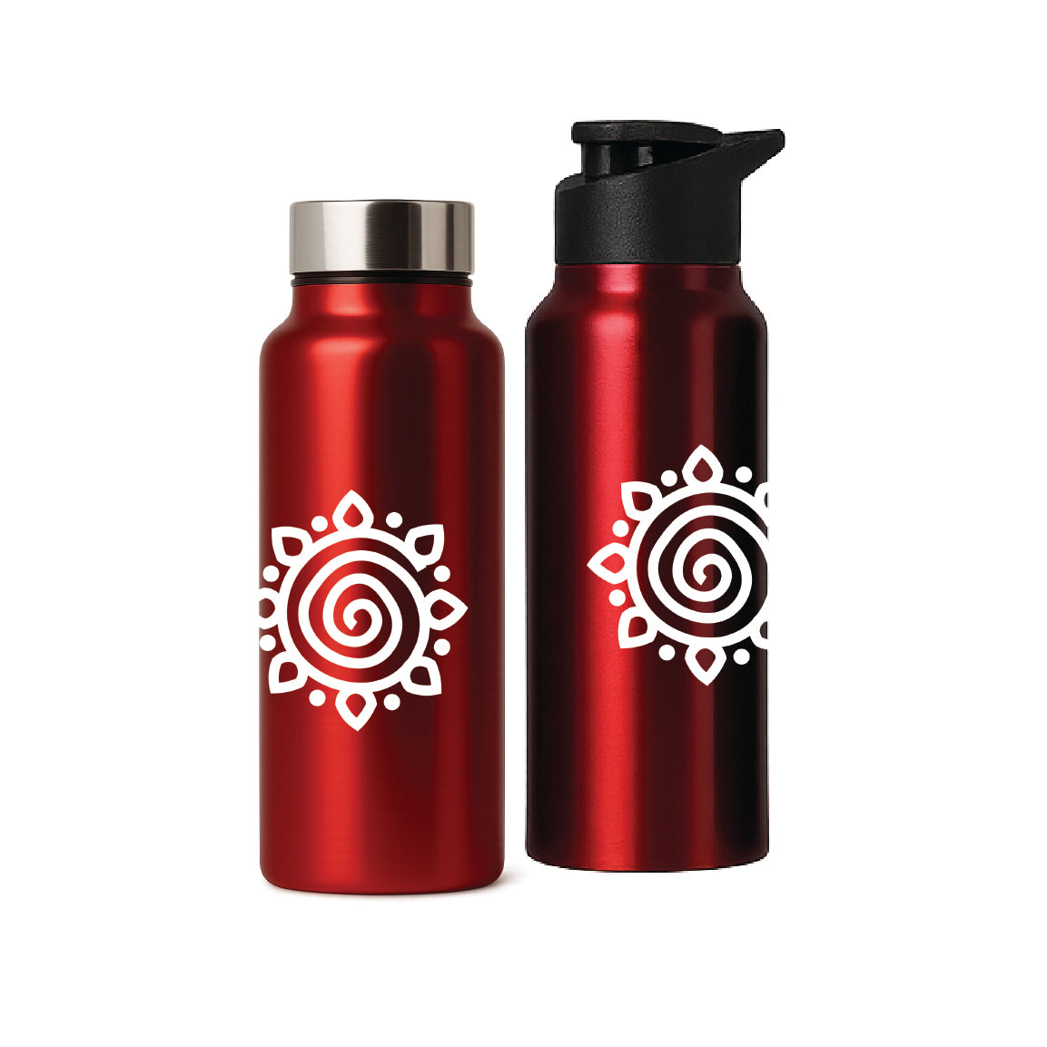 Shanti Neer | Designer Stainless Steel Water Bottle | Style #1