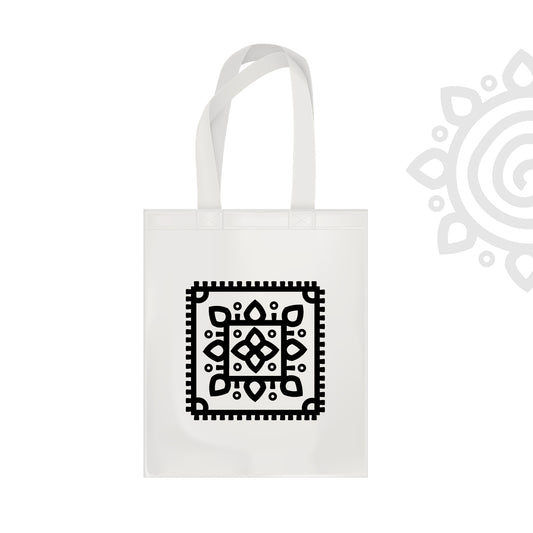 Cotton Canvas Tote Bag - 14"X16" - Style #3