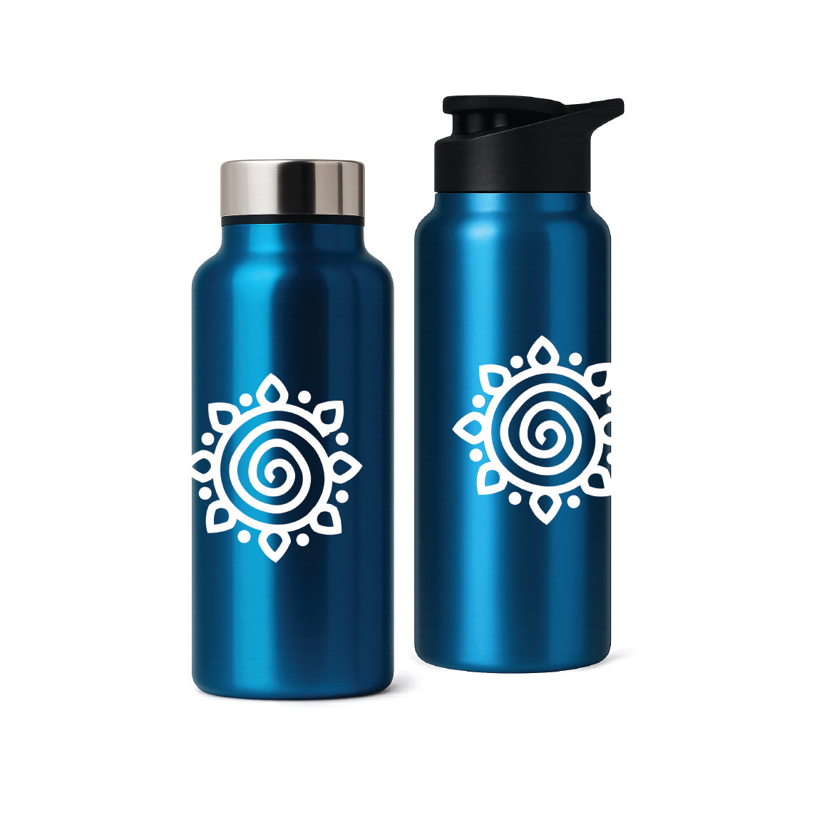 Shanti Neer | Designer Stainless Steel Water Bottle | Style #1