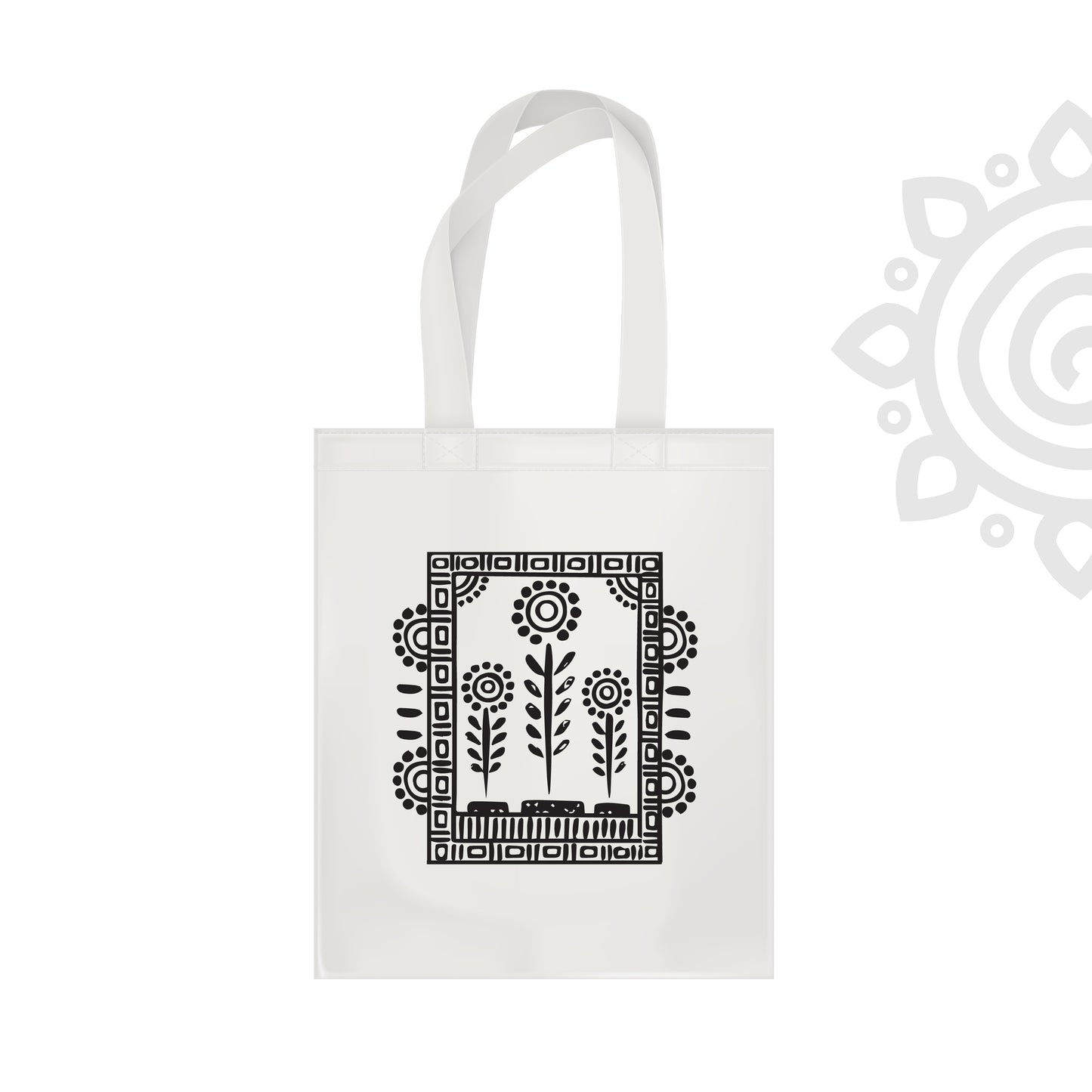Cotton Canvas Tote Bag - 14"X16" - Style #12