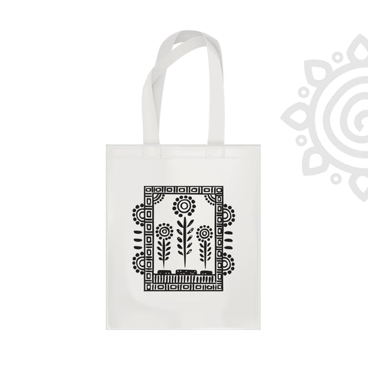 Cotton Canvas Tote Bag - 14"X16" - Style #12