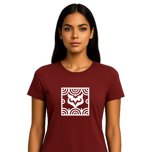 Alpona | Bengali Folk Art | Printed 100% Cotton Unisex T-Shirt - Style #4