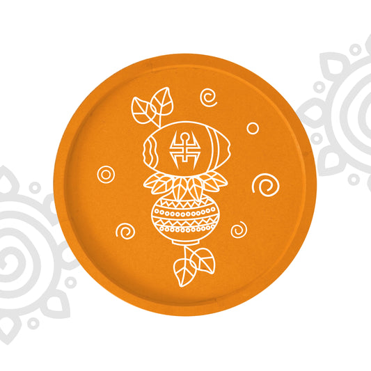 Pre-Booking | Pohela Boishakh | Style #5 | Colorful Wall Hanging Plate for Home and Office Decoration