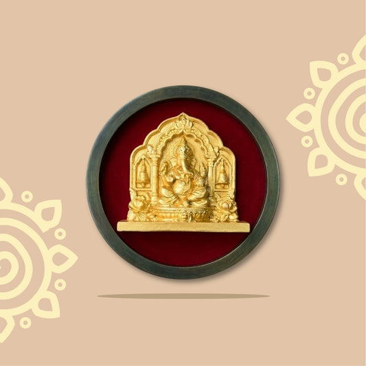 OM | Decorative Wall Plate | Sacred Door Hanging | For Home & Office | Style #2