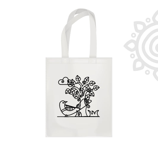 Cotton Canvas Tote Bag - 14"X16" - Style #8